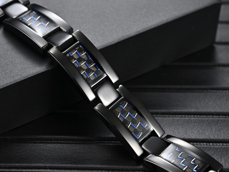 Titanium Carbon Fiber Bracelet